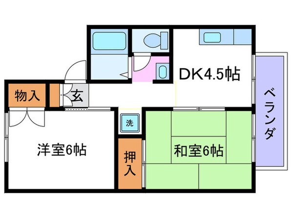 CASA　DE　池尻の物件間取画像